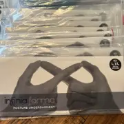 Infinia Forma Posture Corrector Undergarment Black Mens Size L/XL New In Plastic