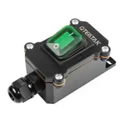 Inline Cord Switch DPST 4Pins AC/DC 20A-125V,16A-250V,30A-24V,35A-12V, Green