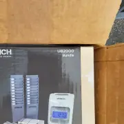 UPunch™ UB2000 Electronic Calculating Punch Card Time Clock Bundle