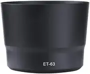 HomyWord Lens Hood For Canon EF-S 55-250mm f/4-5.6 IS STM Lens (Replace Canon ET-63)