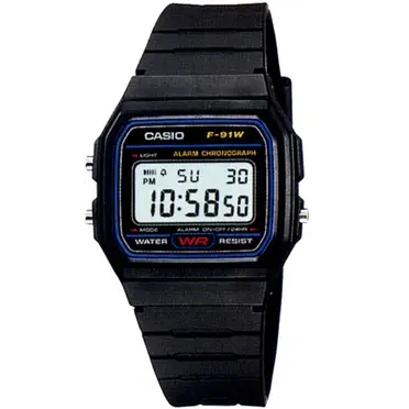 CASIO 卡西歐 經典復古數位運動錶 電子錶 學生錶 F-91W F-91WG