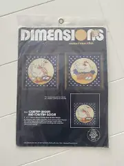 Dimensions Counted Cross Stitch COUNTRY KITCHEN AND COUNTRY GOOSE Kit 3534 1982