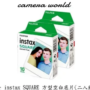 FUJIFILM 富士 instax SQUARE 方型空白底片（2入組）FUJI