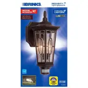 Brinks 7238BZ Carousel Lantern Motion Activated Security Light Seville Bronze x4