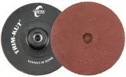 59305 Trim-Kut Grinding Disc, 3" Diameter, 60 Grit, 5/16" - 18 Hub (Pack of 25)
