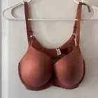Aerie Womens Padded Push Up Underwired Full Coverage Bra Light Brown 34D NWT