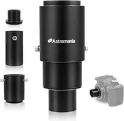 Astromania 1.25" Extendable Camera Adapter - for Either Prime-Focus Or Eyepiece-Projection Astrophotography with Refractors or Reflector Telescopes - Threaded for Standard 1.25inch Astronomy Filters