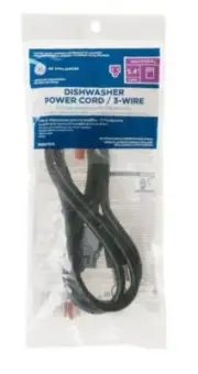 5.4 ft. 3-Prong Cord for Built-In Dishwashers