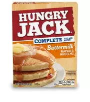 HUNGRY JACK COMPLETE PANCAKE & WAFFLE MIX BUTTERMILK 32 OZ (EACH) 1