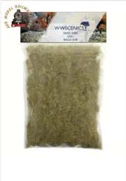 WWScenics WSG4-049 Refill 1000ml 4mm Dead Static Grass - 100g