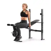 Weider XR 6.1 Multi-Positon Bench & Rack Combo 410 lb. Weight Limit