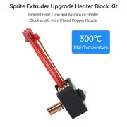 Extruder Upgrade Block Kit High 300℃ with Bimetal Y4B2