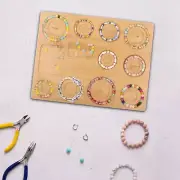 Beading Board for Bracelet Making Measuring Board Bracelet Bead Design Board For