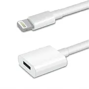 Smilebridge Lightning Extension Cable for iPhone iPad, 6FT [MFi Certified] iPhone Charger Extension Cable Male to Female Connector, Lightning Cable Extender Support Charge+Audio+Video+Data Transfer