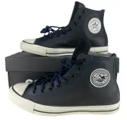 Converse Chuck Taylor Mountain Club Leather Sneaker Boot BLACK 165959C Men's 9