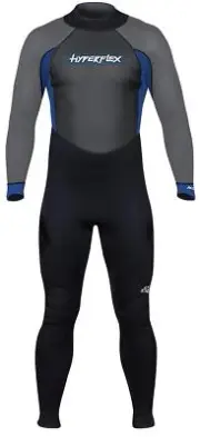 3/2mm Hyperflex ACCESS Mens Back Zip Fullsuit - Black/Blue