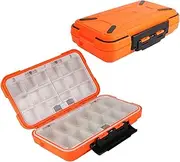 Goture Fishing-Lure-Boxes-Bait Tackle-Plastic-Storage, Small-Lure-Case, Mini-Lure-Box for Vest, Fishing-Accessories Boxes Storage Containers