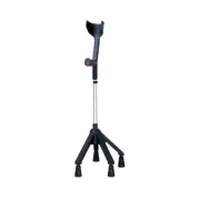 Rebotec Quadro - Quad Forearm Crutch - Black, Single