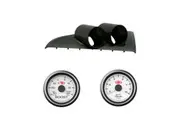 BA BF Falcon XR6T TURBO SAAS GAUGE POD HOLDER & WHITE BOOST + EGT EXHAUST TEMP