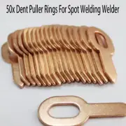 50pcs Dent Puller Rings For Spot Welding Welder Car Body Panel Pulling Washer