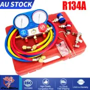 Air Conditioning AC Diagnostic Manifold Gauge Test Refrigerant R134a R22 R410A