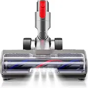 Vacuum Brush Head Replacement Parts for Dyson v7 v8 v10 v11 v15 Motorhead Fluffy Animal Cyclone Absolute Direct Carpet Vacuum Attachments with 4 LED Lights【2025】Ball/Slim Series NOT Compatible