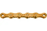 KMC X11EL Go Waxed Chain 118 Links [Colour: Gold]