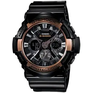 CASIO G-SHOCK/復古重機時尚腕錶/GA-200RG-1ADR限量款