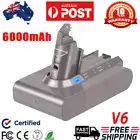For Dyson V6 Animal 6.0AH Battery SV03 DC58 DC59 DC61 DC62 DC74 Absolute Vacuum