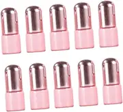 WOFASHPURET 10pcs Refillable Glass Roller Bottles Perfume Bottles for Essential Oils Aromatherapy and Makeup Leak Design Lightweight Travel Friendly