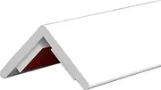Wall Corner Guard Edge Protector, PVC Corner Guards for Walls, Self Adhesive Wall Corner Protector Right Angle Anti-Collision Shield Edging Trim Strips for Offices Shops Home