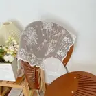 Fashionable Table Cover White TV Dust Cover Tulip Bouquet Table Cloth Garden