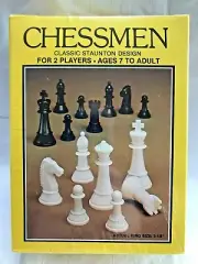 Vintage Whitman Chessman Classic Staunton Design 1981 NEW