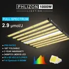 PHLIZON FD9600 1000W Dimmable LED Commercial Indoor Grow Light Full spectrum Kit