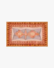 90' x 150' | Machine Washable Runner Rug | Kid & Pet Friendly | Indoor Rug | Justina Blakeney Hilma Sunset Tufted Rug | Ruggable