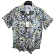 Robert Graham Cambridge NWT $178 Multicolor Print Short Sleeve XL