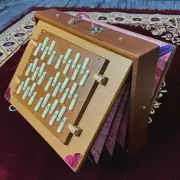 National Music Shruti Box SL3, 3 Octave C3 to C6, Teak Wood,Laminated