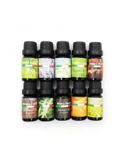 [Milano Decor] 10 Pack Aroma Diffuser Oils Aromatherapy Fragrance 10ml Gift Pack