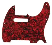 D'Andrea Pro Tele Guitar Pickguard, Red Pearl