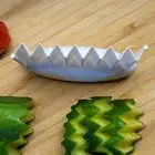 Wavy Cucumber Slicer Vegetable Chopper Stainless Steel Crinkle for Potato