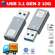 3PCS 10GBS USB 3.1 Type C FEMALE TYPE A male Converter USB-C Adapter OTG 5V 3A