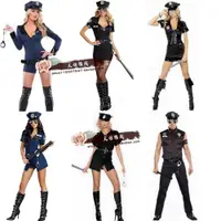 在飛比找ETMall東森購物網優惠-萬圣節cosplay警察化妝舞會
