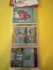 1972 TOPPS Football Holiday 12 Card Rack GARO YEPREMIAN LARRY CSONKA EXCELLENT+