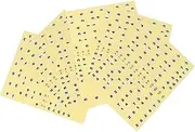 GALPADA Guitar Fretboard Stickers 7 Pcs Pack Stickers for Boys and Girls No Adhesive Left Easy to Assemble and Disassemble