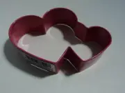 Heart theme metal single Cookie sandwich Cutter mold stencil Wilton Free ship