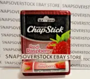 CHAPSTICK RED RASPBERRY 0.15 OZ. SINGLE PACK, BRAND NEW WITH FAST FREE SHIPPING