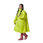東伸 DONGSHEN 5-4 童班同學旅行者 兒童雨衣 螢光黃 背包 加寬 加大 套頭式雨衣 一件式 連身 側邊加寬
