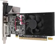2GB DDR3 64-bit Low Profile PCIe Graphics Card for Desktop PCs, 2560x1600 Resolution, Silent Gaming GPU with HDMI/DVI/VGA, DirectX 11, Compatibale 10/11/7/8
