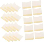 minkissy 200pcs Grafted Eyelash Isolation Stickers Tape Under Eye Pads Eyelashes Pads Eyelashes Stickers Eyelash Extension Supplies Eyelash Grafting Tools Isolate Mat White Cotton