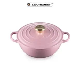 【Le Creuset】典藏琺瑯鑄鐵鍋媽咪鍋24cm(多色可選)